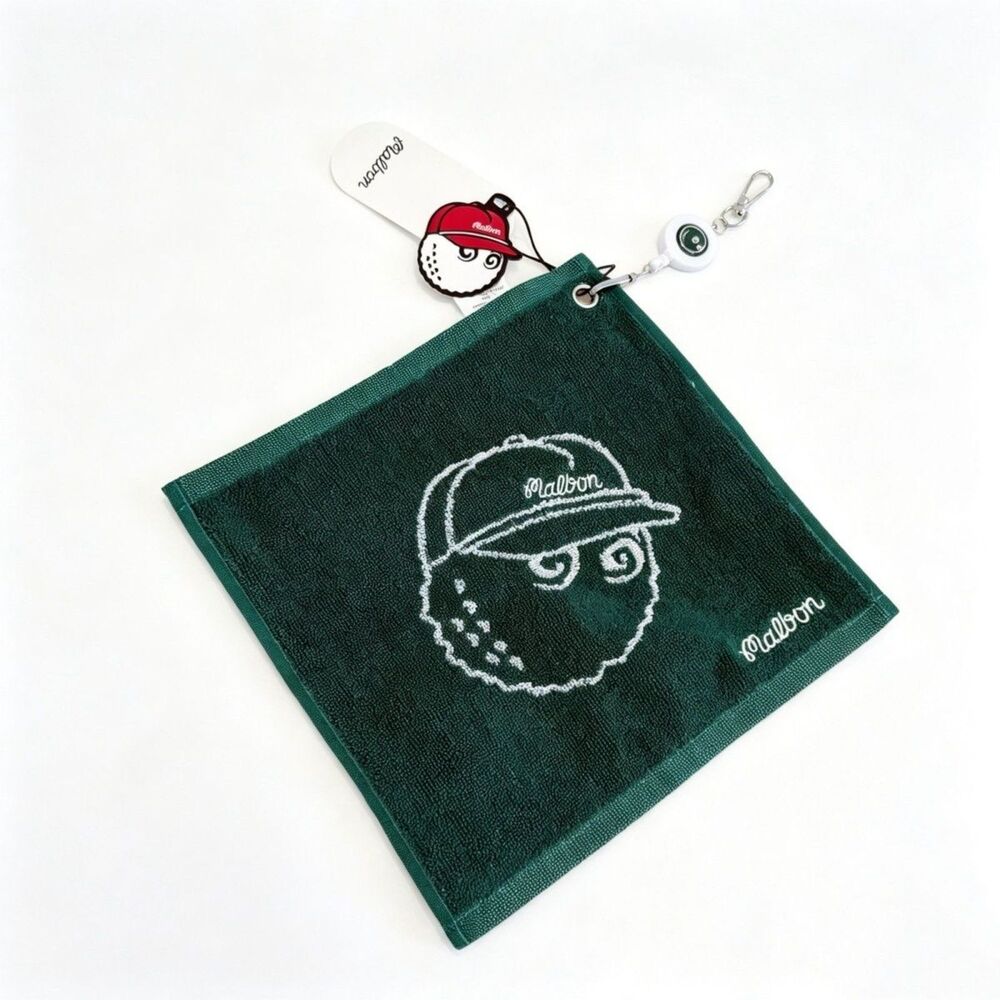 MALBON Golf Club Cleaning Towel Hanging Golf Ball Club Wipe Accessory